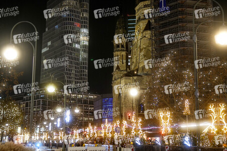 City-Weihnachtsmarkt an der Gedächtniskirche in Berlin