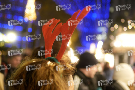 City-Weihnachtsmarkt an der Gedächtniskirche in Berlin