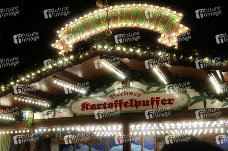 City-Weihnachtsmarkt an der Gedächtniskirche in Berlin