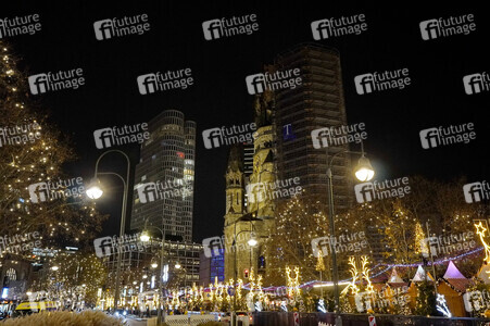 City-Weihnachtsmarkt an der Gedächtniskirche in Berlin