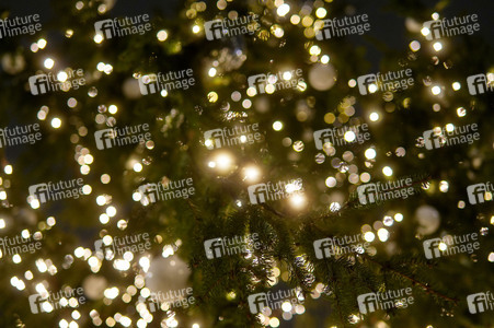 Weihnachtszeit am Pariser Platz in Berlin