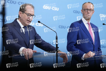 Fraktionssitzung der CDU/CSU-Bundestagsfraktion in Berlin