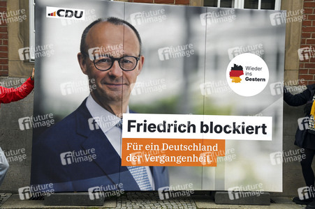 Gemeinsame Sitzung der Vorstände der CDU Deutschlands und der CSU Bayern in Berlin