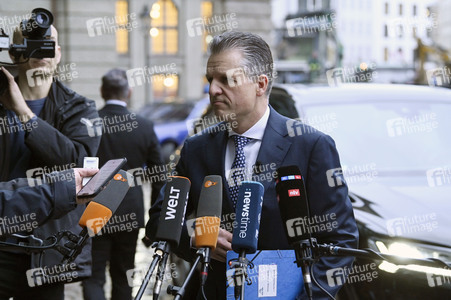 Gemeinsame Sitzung der Vorstände der CDU Deutschlands und der CSU Bayern in Berlin