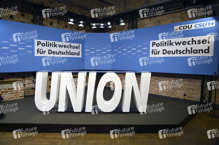Gemeinsame Sitzung der Vorstände der CDU Deutschlands und der CSU Bayern in Berlin