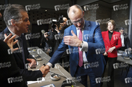 Gemeinsame Sitzung der Vorstände der CDU Deutschlands und der CSU Bayern in Berlin