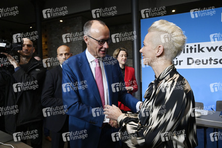 Gemeinsame Sitzung der Vorstände der CDU Deutschlands und der CSU Bayern in Berlin