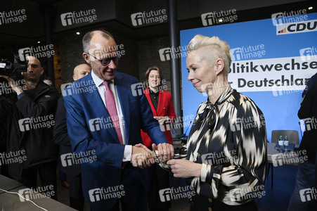 Gemeinsame Sitzung der Vorstände der CDU Deutschlands und der CSU Bayern in Berlin