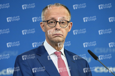 Gemeinsame Sitzung der Vorstände der CDU Deutschlands und der CSU Bayern in Berlin