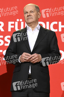 Pressekonferenz zum Beschluss des SPD-Wahlprogramms in Berlin