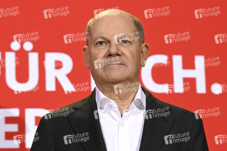 Pressekonferenz zum Beschluss des SPD-Wahlprogramms in Berlin