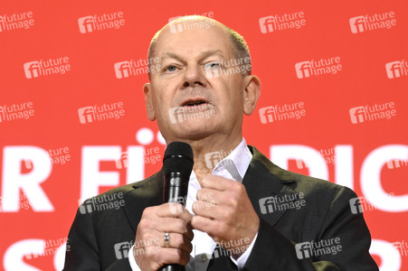 Pressekonferenz zum Beschluss des SPD-Wahlprogramms in Berlin