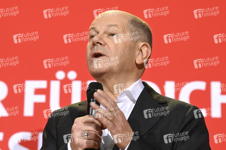 Pressekonferenz zum Beschluss des SPD-Wahlprogramms in Berlin