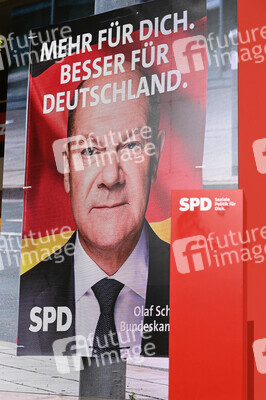 Pressekonferenz zum Beschluss des SPD-Wahlprogramms in Berlin