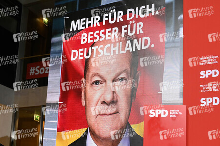 Pressekonferenz zum Beschluss des SPD-Wahlprogramms in Berlin