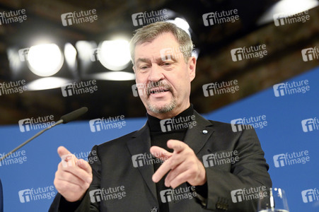 Gemeinsame Sitzung der Vorstände der CDU Deutschlands und der CSU Bayern in Berlin