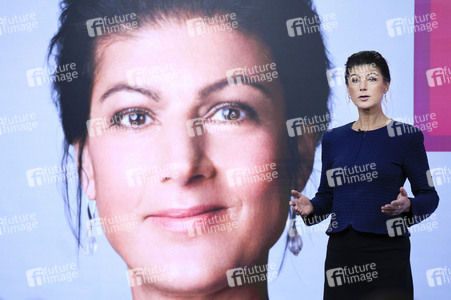 Vorstellung der Kampagne des BSW zur Bundestagswahl in Berlin