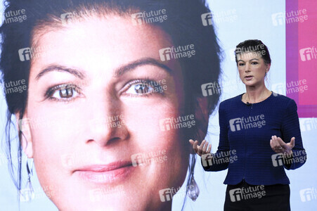 Vorstellung der Kampagne des BSW zur Bundestagswahl in Berlin