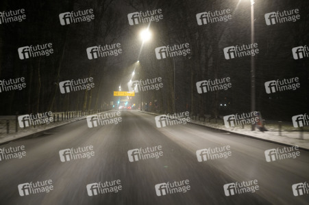 Schnee und Eisglätte in Berlin