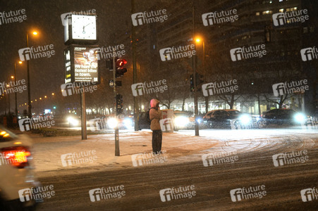 Schnee und Eisglätte in Berlin