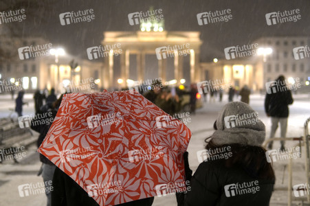Schnee und Eisglätte in Berlin