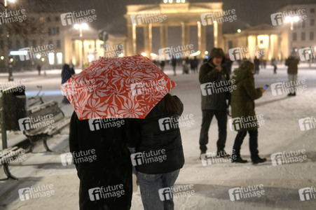 Schnee und Eisglätte in Berlin