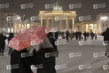 Schnee und Eisglätte in Berlin