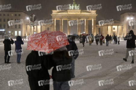Schnee und Eisglätte in Berlin
