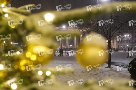 Schnee und Eisglätte in Berlin