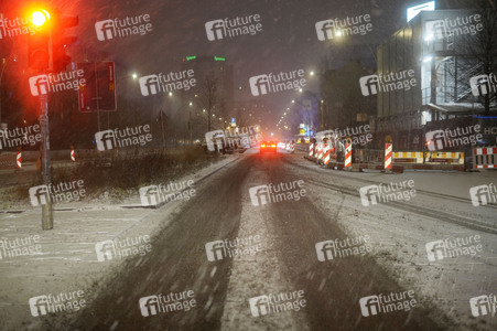 Schnee und Eisglätte in Berlin