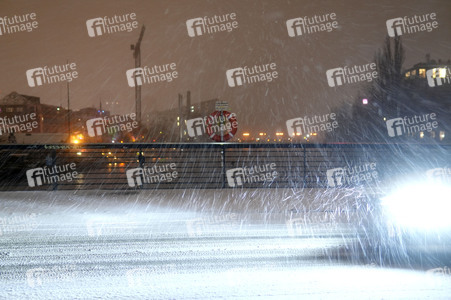 Schnee und Eisglätte in Berlin