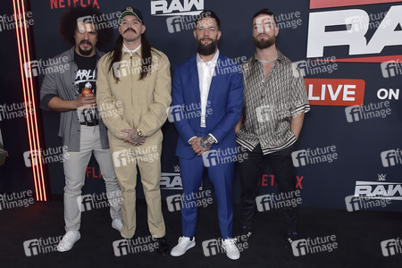 Premiere 'WWE Monday Night RAW' in Inglewood