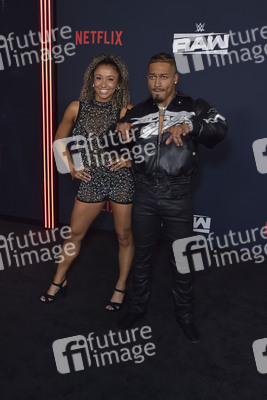 Premiere 'WWE Monday Night RAW' in Inglewood