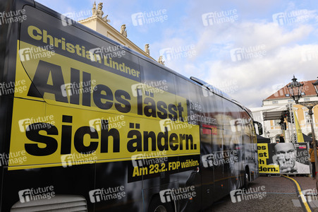 Wahlkampfauftakt der FDP zur Bundestagswahl 2025 in Potsdam