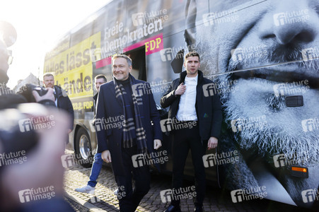 Wahlkampfauftakt der FDP zur Bundestagswahl 2025 in Potsdam