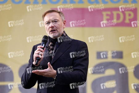 Wahlkampfauftakt der FDP zur Bundestagswahl 2025 in Potsdam