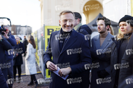 Wahlkampfauftakt der FDP zur Bundestagswahl 2025 in Potsdam
