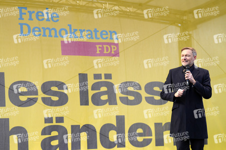 Wahlkampfauftakt der FDP zur Bundestagswahl 2025 in Potsdam