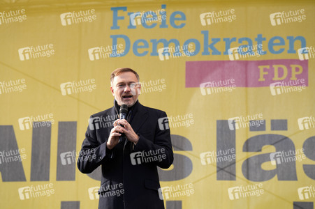 Wahlkampfauftakt der FDP zur Bundestagswahl 2025 in Potsdam