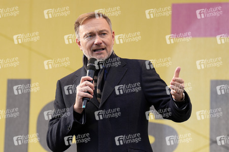 Wahlkampfauftakt der FDP zur Bundestagswahl 2025 in Potsdam