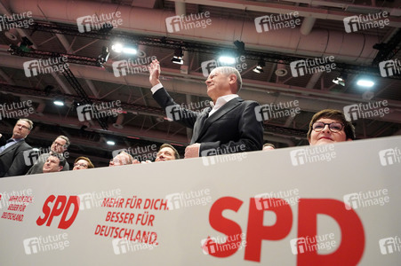 Außerordentlicher Bundesparteitag der SPD in Berlin