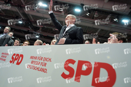 Außerordentlicher Bundesparteitag der SPD in Berlin