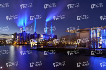 VW Autostadt Illumination in Wolfsburg