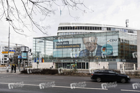 Wahlplakate zur Bundestagswahl 2025 in Berlin