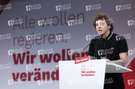 Außerordentlicher Parteitag der Partei Die Linke zur Bundestagswahl 2025 in Berlin