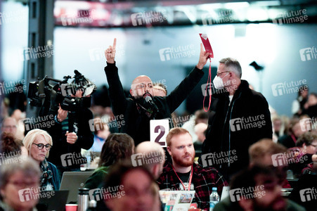 Außerordentlicher Parteitag der Partei Die Linke zur Bundestagswahl 2025 in Berlin
