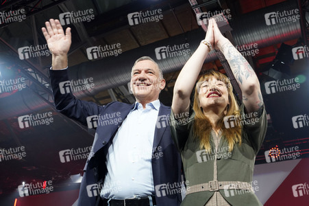 Außerordentlicher Parteitag der Partei Die Linke zur Bundestagswahl 2025 in Berlin