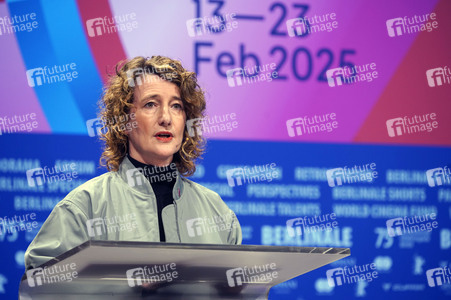 Programm-Pressekonferenz der Berlinale 2025 in Berlin