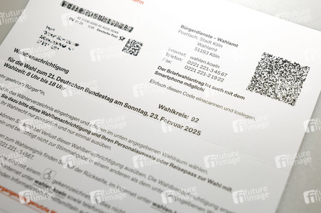 Symbolfoto Wahlbenachrichtigung