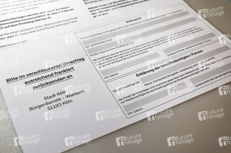 Symbolfoto Wahlbenachrichtigung